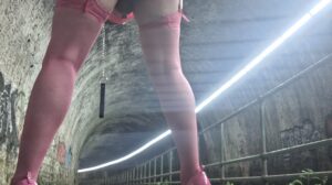 Public latex fuckdoll 2