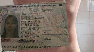 Kayleigh Duffield in the UK