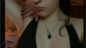 Goth slut Anabel and her sissy cuck