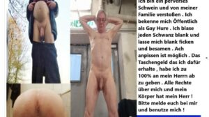 Faggotnutte Klaus Schlakat