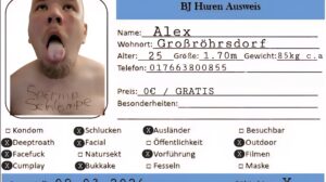 Deutsche Lutschhure Alex