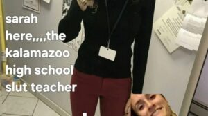 Slutty teacher Sarah