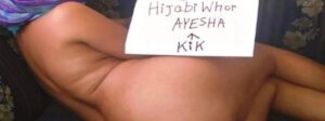 HijabiWhorAyesha